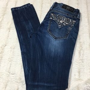Miss Me Signature Stretch Skinny Jeans, 28x34